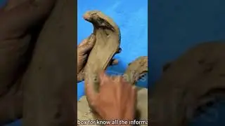 How to make a Clay Craft Cobra | Cobra | Handmake #shorts