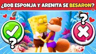 🧽🌊 30 MEGA DESAF&Iacute;OS DE BOB ESPONJA | &iexcl;solo el 3% acierta todo! #trivia