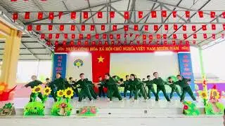 Viết tiếp câu chuyện hoà bình Lớp 5-6 tuổi A1 trường MN Gio Việt