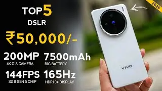 Top 5 Best Camera & Gaming Phone Under 50000 In 2026⚡Best Smartphone Under 50000 In India