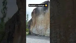 1200 year old Buddah craving | old religion in Pakistan | #buddha #skardu
