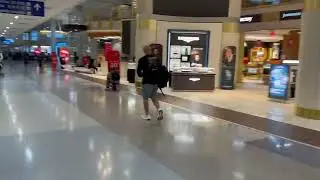 Dallas Fort Worth International Airport Terminal D walk around #anchorage #anchorageairport
