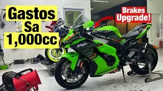 Maintenance ng 1,000cc Sport Bike | Brakes Upgrade sa ZX10R