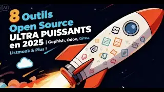 8 Outils Open Source ULTRA PUISSANTS en 2025 🚀 | Gophish, Odoo, Gitea, Listmonk & Plus !