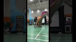 The cha-cha slide with dinosaurs is so much cooler