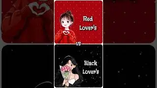 comment your favorite ❤️ #red #black #cute #shorts #viral