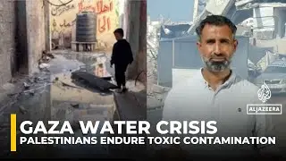 ‘No choice’: Palestinians forced to drink contaminated water