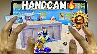 🔥 INSANE 6 Finger Handcam 1v4 in Conqueror Lobby! | PUBG Mobile iPad Pro Gameplay 💥