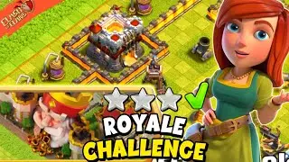 Easily 3 Star Royale Challenge | COC New Event Attack Strategy | Clash of Clans - COC