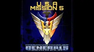 U.S.A Mission 5 PLAYTHROUGH [Command & Conquer (TM) Generals Zero Hour]