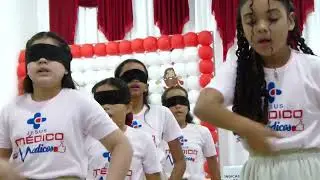 coreografia infantil receba a cura
