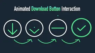 Mind-Blowing Animated Download Interaction | HTML & CSS Tutorial | CSS Tricks