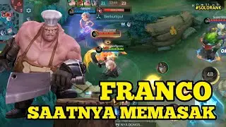 FRANCO LEGEND SKIN SCRIPT || TOP GLOBAL TIKTOK || DAMAGE BUILD MLBB #part22