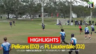 4 Ft  Lauderdale D2 vs Pelicans D2 HIGHLIGHTS