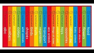 MY FIRST LIBRARY #kidsbooks #booksuggestions #boardbooks #babybooks #kids #firstbook #baby #books