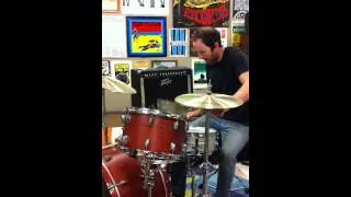 Sean on the Drums // 11.13.14 // schoolkids records, raleigh nc