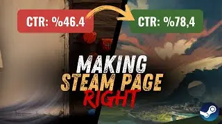I Set Up My Game's Steam Page - Devlog 2024