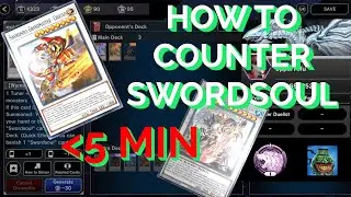 How to counter Swordsoul Diamond 1 Player brief overview - Yu-Gi-Oh! Master Duel