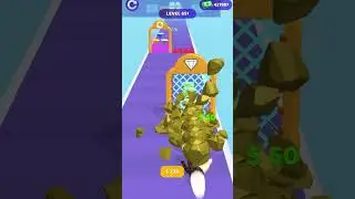 INSANE!! Gem Stack Run 651 #gaming #gemstack #shorts
