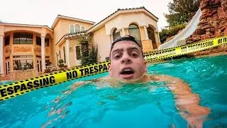 ENTRANDO NA PISCINA DO MEU VIZINHO SEM ELE SABER (FUI PEGO)?&lsaquo; JonVlogs &rsaquo;