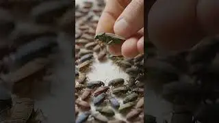 &ldquo;Crushing Soft Insects &ndash; Deeply Satisfying Visual ASMR 🐜✨&rdquo;4 #aestheticcrush #asmrdaily #macroscene