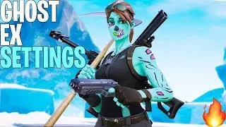 GHOST EX'S NEW SETTINGS TURNED ME INTO A GOD... (Fortnite Battle Royale)
