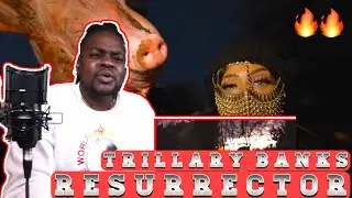 American Reacts To UK Rappers | Trillary Banks - Resurrector [Music Video] | GRM Daily