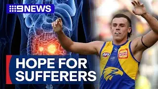 AFL star talks living with inflammatory bowel disease | 9 News Australia