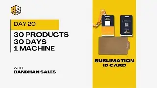 How to Make Acrylic ID Cards Using Sublimation | Beginner to Pro 🚀