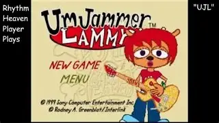 A Rhythm Heaven player plays Um Jammer Lammy