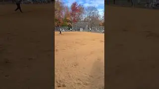 Last Fall Season Game🕶️🥎 &bull; #POV #SlowPitch #Defense#Fielding #MrMETA