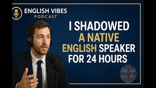 I Shadowed A Native English Speaker For 24 Hours/  #ShadowingMethod