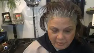 Root touch up using Joico products
