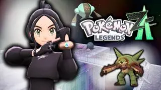Shiny Alpha Chespin, Quilladin & Chesnaught in Pok&eacute;mon Legends Z-A!