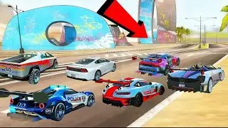 Fastest cars Landing on Building 🏫😁 || Extreme car driving simulator #viralshort #shorts #bbytgaming