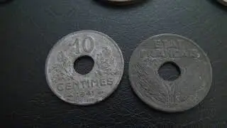Old Pre-1959 Foreign Coins! (French Coins)