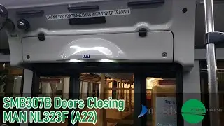 Masats | Tower Transit MAN NL323F (A22) [Gemilang - Batch 1, Euro V] - SMB307B Doors Closing
