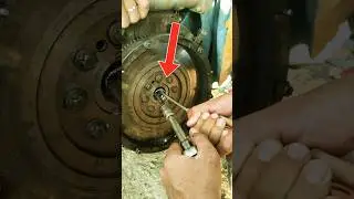 Easy Crankshaft pilot Bearing/Bush Removal #trick #short #ideas #fyp #PilotBearing