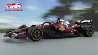 ck-modelcars-video: Lewis Hamilton Ferrari SF-25 #44 Formel 1 2025 1:18 Bburago