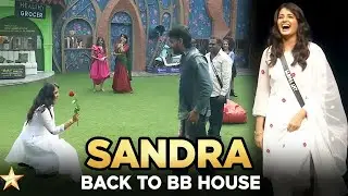 Bigg Boss Tamil Season 9 | Sandra Back to BB House