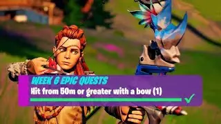 Fortnite - Epic Quest - Hit From 50m Or Greater With A Bow (Season 6 Chapter 2)
