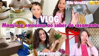 CONTEI QUE VOU CASAR E MAMIS DESABAFOU | SURPREENDI QUANDO ABRI | EMPOLGADA COM A PLANTA NOVA