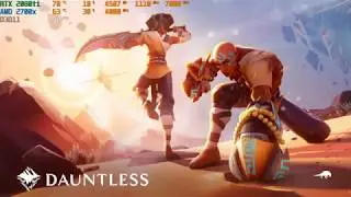 RTX 2080ti | Dauntless | max graphic 4K