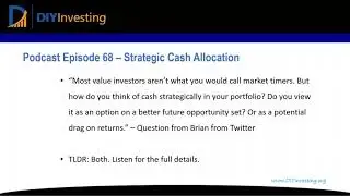 68 - Strategic Cash Allocation in an Investing Portfolio