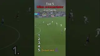 Best Milan commentator clips 😂 #football #shorts #milan