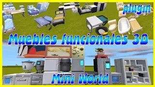 Muebles Funcionales 3D mini world