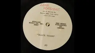 Rare Early '60s 45 rpm Acetate Recording: Black Widow (Long Version) Unknown Artist