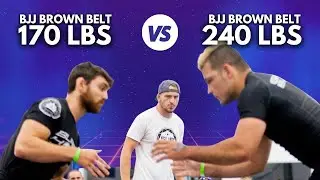 Коричневый пояс BJJ [170 фунтов] Аарон Харрис против коричневого пояса BJJ [240 фунтов] Остин Бейкер