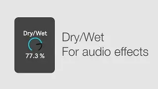 Max4Live - Creating Dry/Wet control (lesson 9)