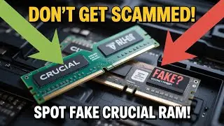 Don't Get SCAMMED! How I Check My Crucial RAM is REAL and Not a FAKE